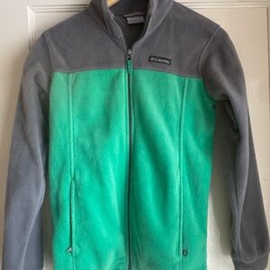 Columbia Gray Fleece Jacket